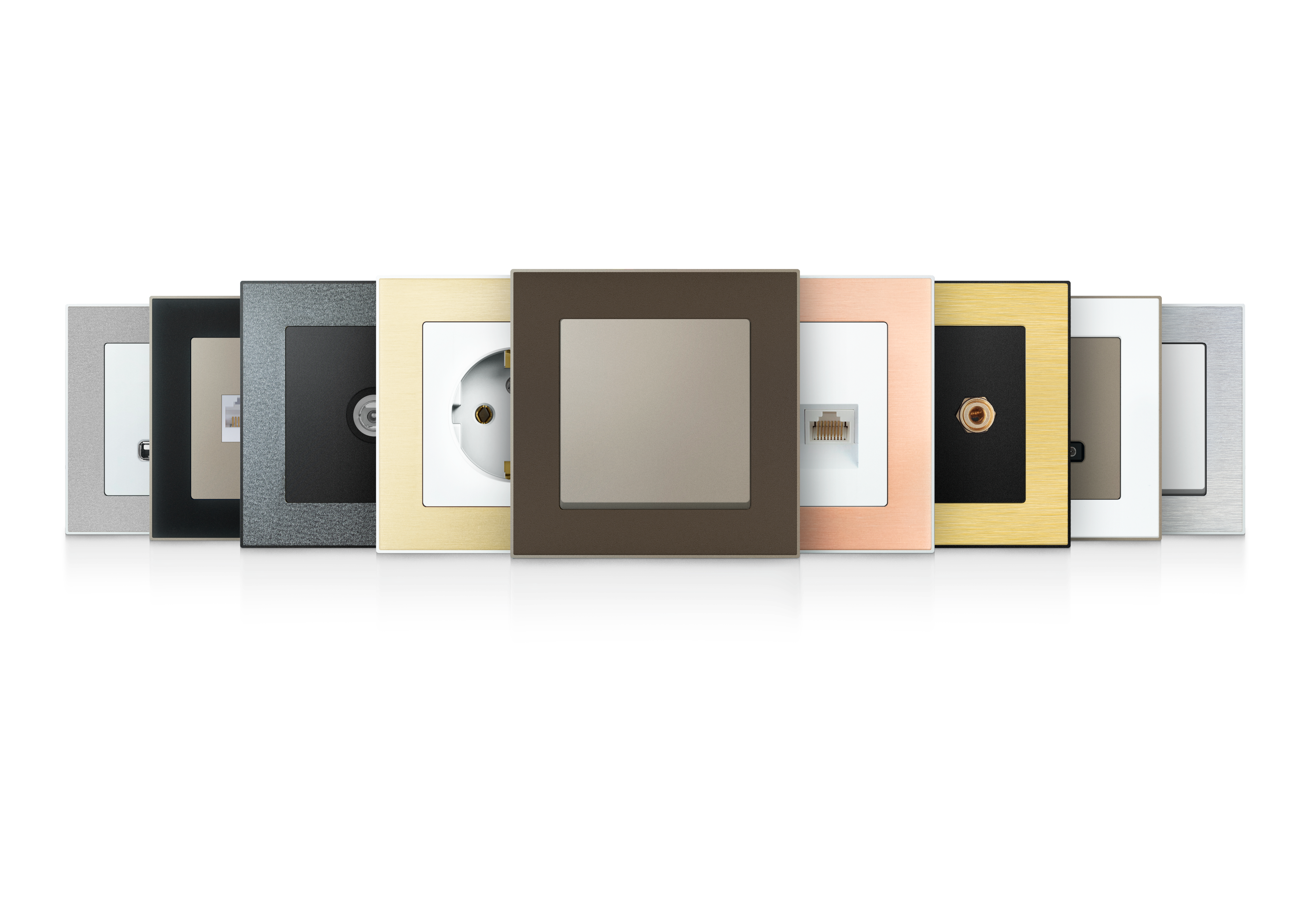 Wiring devices from the Milan series